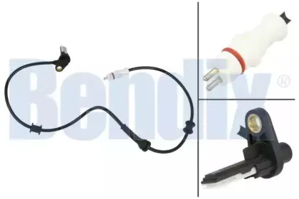 Датчик, частота вращения колеса BENDIX купить