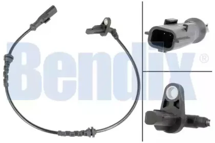 Датчик, частота вращения колеса BENDIX купить