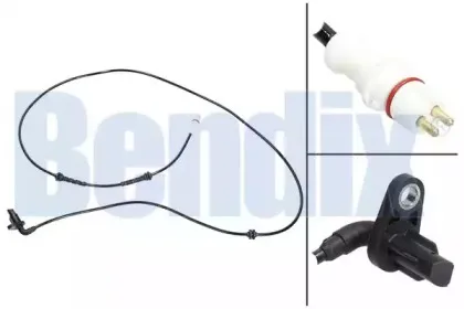 Датчик, частота вращения колеса BENDIX купить