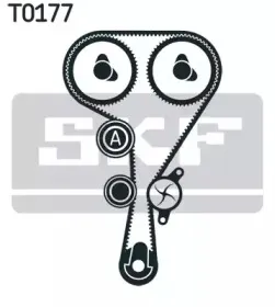 Роликовий модуль натягувача ременя (ролик, ремінь) SKF купить