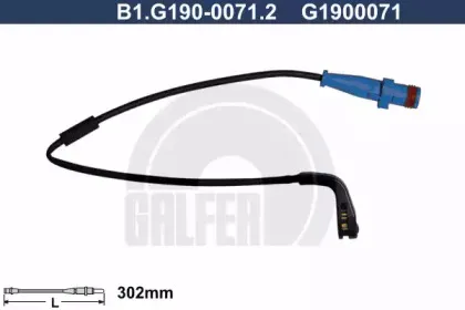 Сигнализатор, износ тормозных колодок GALFER купить