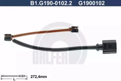 Сигнализатор, износ тормозных колодок GALFER купить