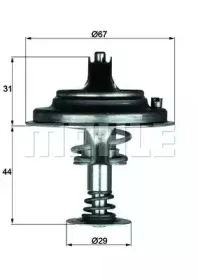 Термостат, охлаждающая жидкость BEHR купить