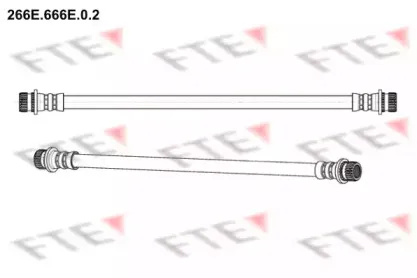 Тормозной шланг FTE купить