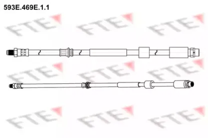 Тормозной шланг FTE купить