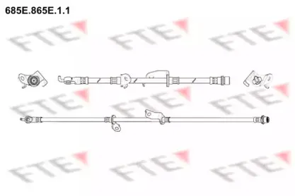 Тормозной шланг FTE купить