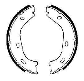 Комплект тормозных колодок, стояночная тормозная система FTE купить