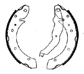 Комплект тормозных колодок FTE купить