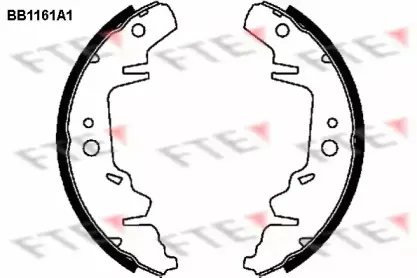 Комплект тормозных колодок FTE купить