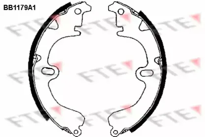 Комплект тормозных колодок FTE купить