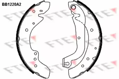 Комплект тормозных колодок FTE купить