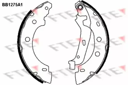 Комплект тормозных колодок FTE купить