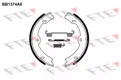 Комплект тормозных колодок, стояночная тормозная система FTE купить