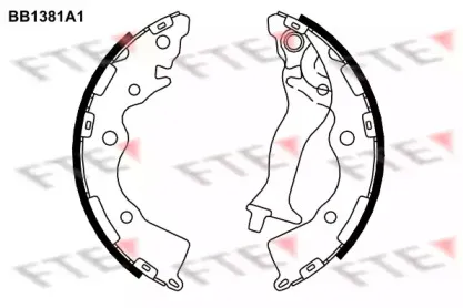 Комплект тормозных колодок FTE купить