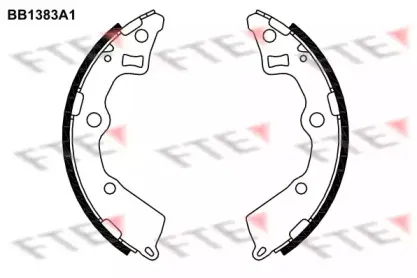 Комплект тормозных колодок FTE купить