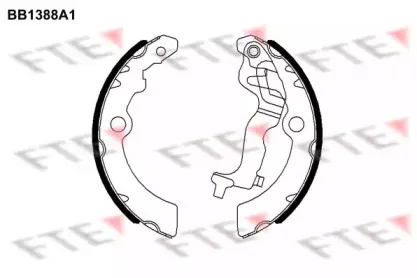 Комплект тормозных колодок FTE купить