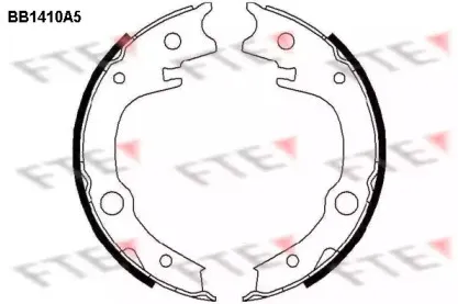 Комплект тормозных колодок, стояночная тормозная система FTE купить