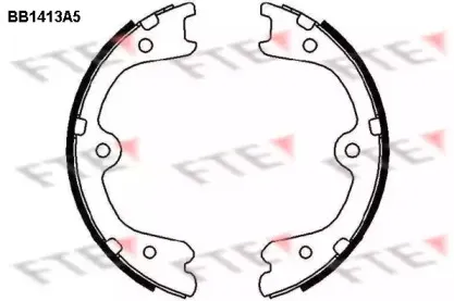 Комплект тормозных колодок, стояночная тормозная система FTE купить
