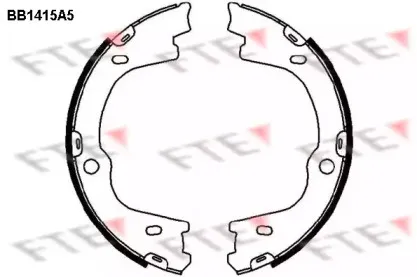 Комплект тормозных колодок, стояночная тормозная система FTE купить