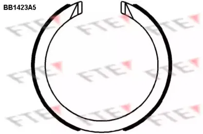 Комплект тормозных колодок, стояночная тормозная система FTE купить