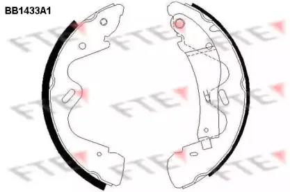 Комплект тормозных колодок FTE купить