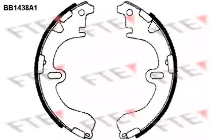 Комплект тормозных колодок FTE купить