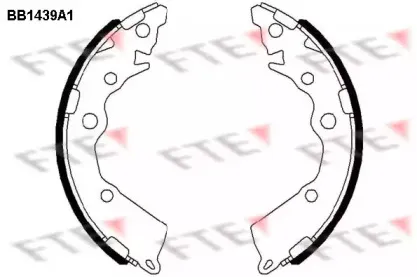 Комплект тормозных колодок FTE купить