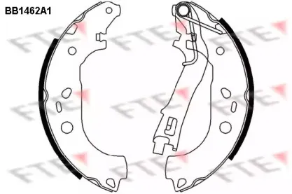 Комплект тормозных колодок FTE купить