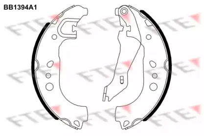Комплект тормозных колодок FTE купить