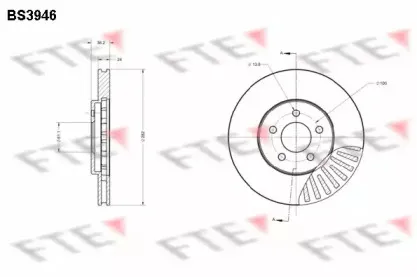 Тормозной диск FTE купить