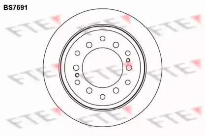 Тормозной диск FTE купить