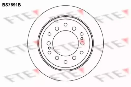 Тормозной диск FTE купить
