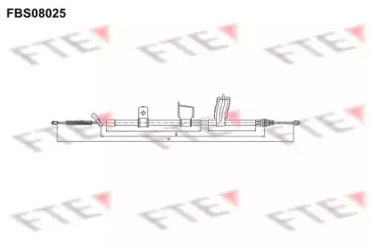Трос, стояночная тормозная система FTE купить