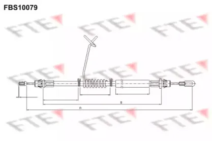 Трос, стояночная тормозная система FTE купить