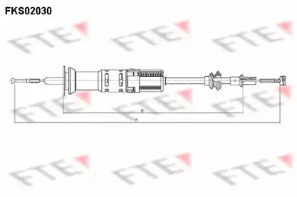 Трос, управление сцеплением FTE купить