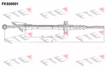 Трос, управление сцеплением FTE купить