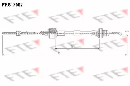 Трос, управление сцеплением FTE купить