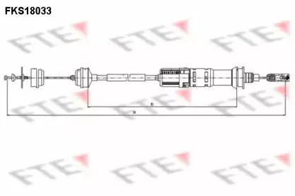 Трос, управление сцеплением FTE купить