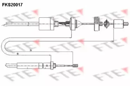 Трос, управление сцеплением FTE купить