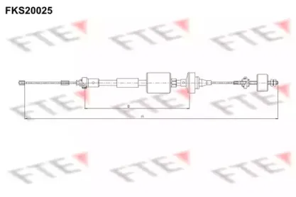 Трос, управление сцеплением FTE купить