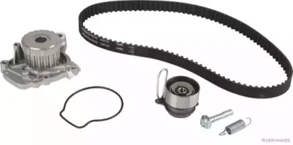 Роликовий модуль натягувача ременя (ролик, ремінь, помпа) HERTH+BUSS JAKOPARTS купить