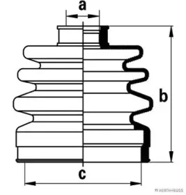Комплект пылника, приводной вал HERTH+BUSS JAKOPARTS купить