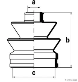 Комплект пылника, приводной вал HERTH+BUSS JAKOPARTS купить