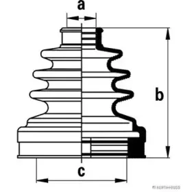 Комплект пылника, приводной вал HERTH+BUSS JAKOPARTS купить