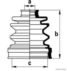 Комплект пылника, приводной вал HERTH+BUSS JAKOPARTS купить