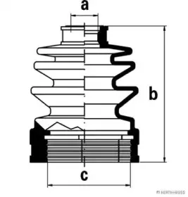 Комплект пылника, приводной вал HERTH+BUSS JAKOPARTS купить