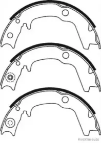 Комплект тормозных колодок HERTH+BUSS JAKOPARTS купить