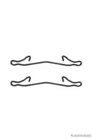 Комплектующие, колодки дискового тормоза HERTH+BUSS JAKOPARTS купить