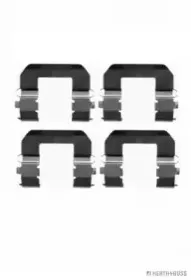 Монтажний к-кт гальмівних колодок HERTH+BUSS JAKOPARTS купить