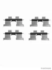 Комплектующие, колодки дискового тормоза HERTH+BUSS JAKOPARTS купить